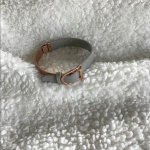 Leather keep collective bracelet